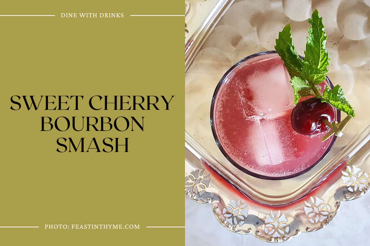 Sweet Cherry Bourbon Smash