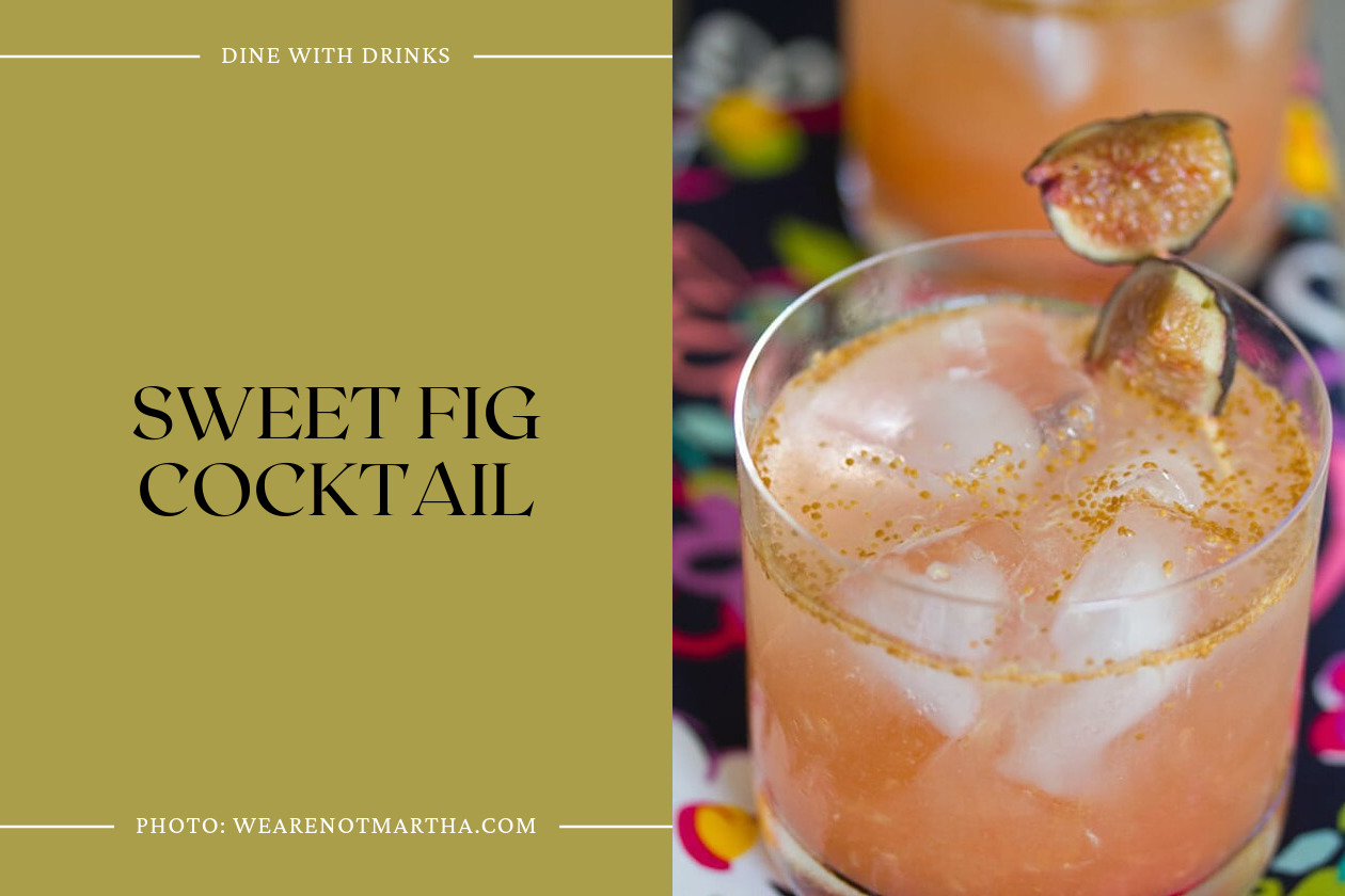 Sweet Fig Cocktail