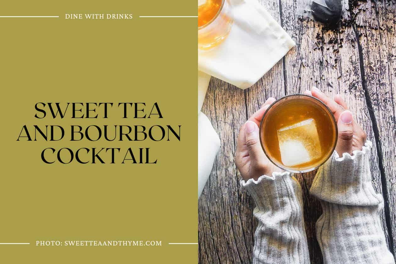 Sweet Tea And Bourbon Cocktail