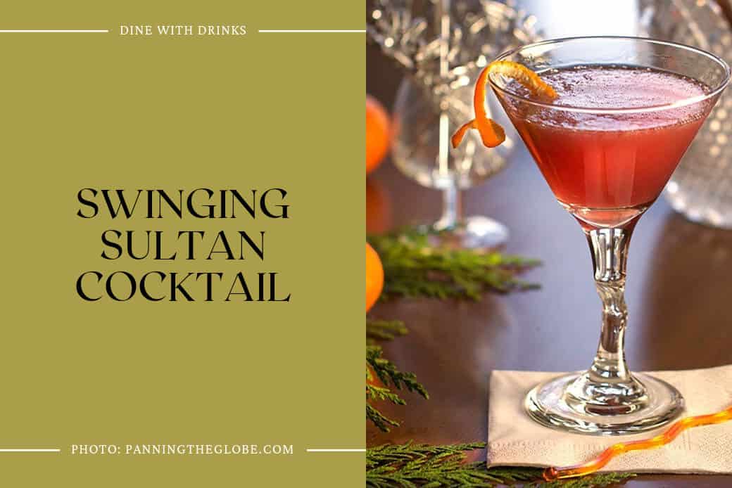 Swinging Sultan Cocktail