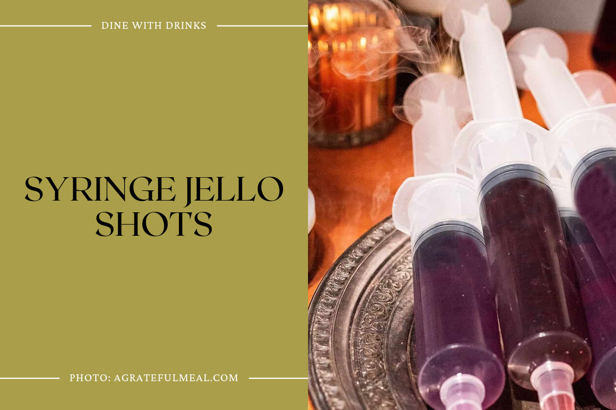 Syringe Jello Shots