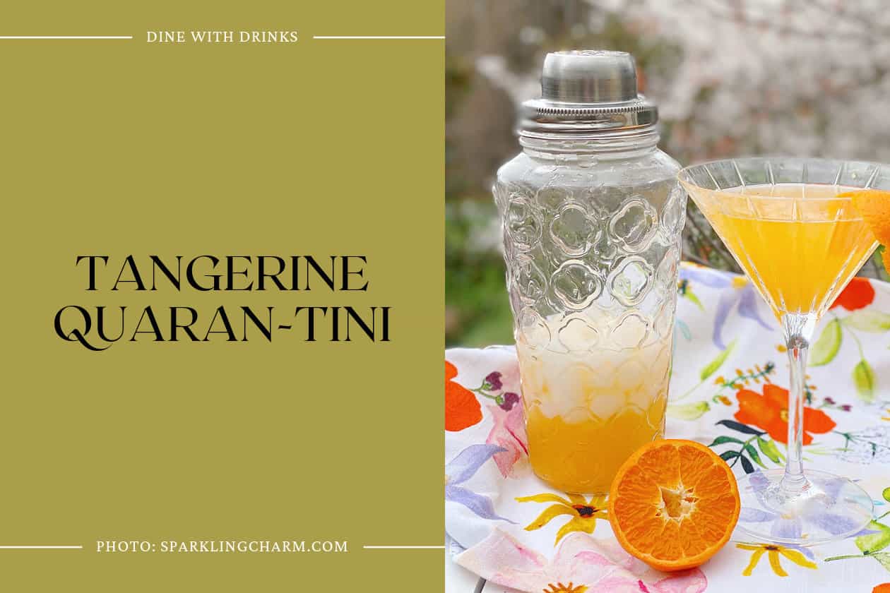 Tangerine Quaran-Tini