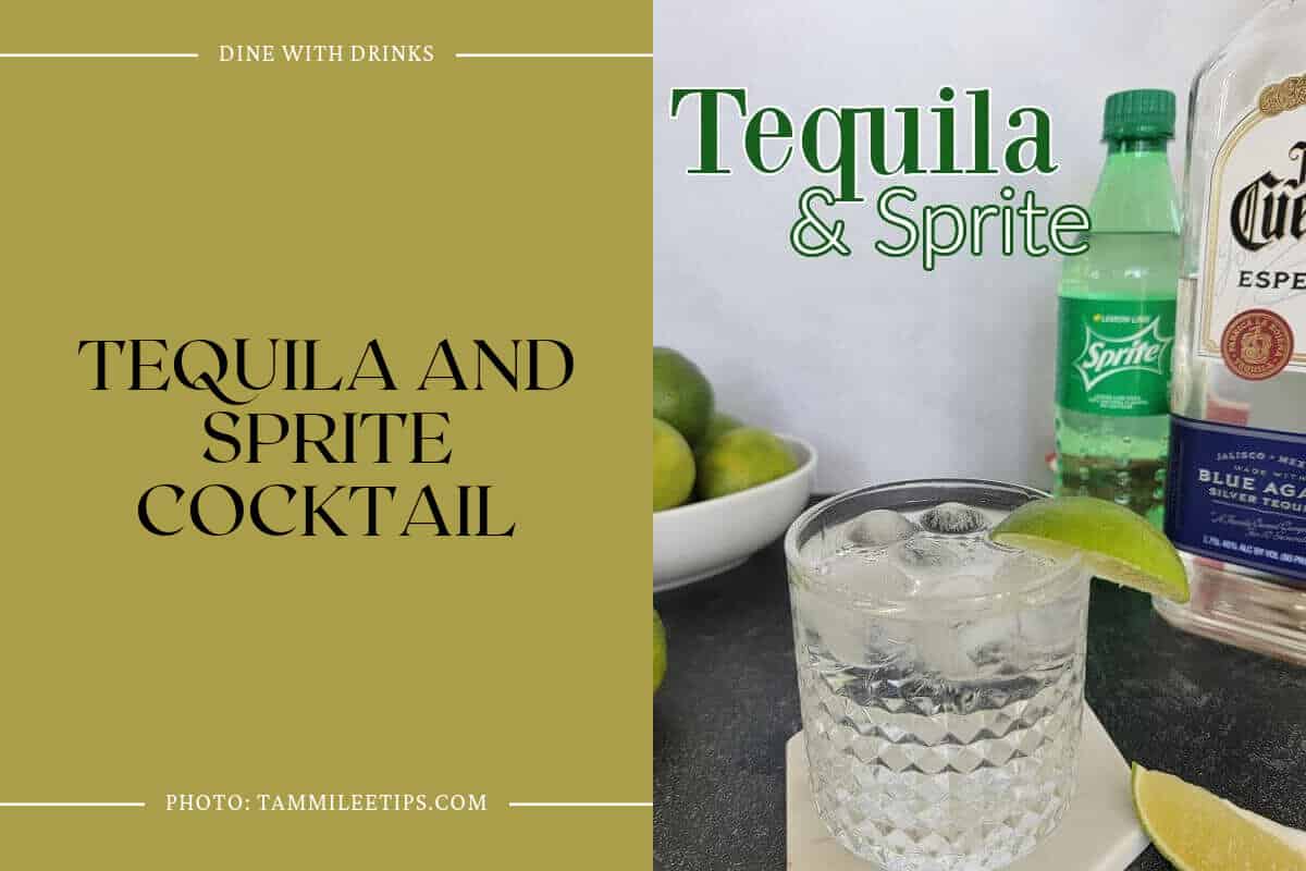 Tequila And Sprite Cocktail