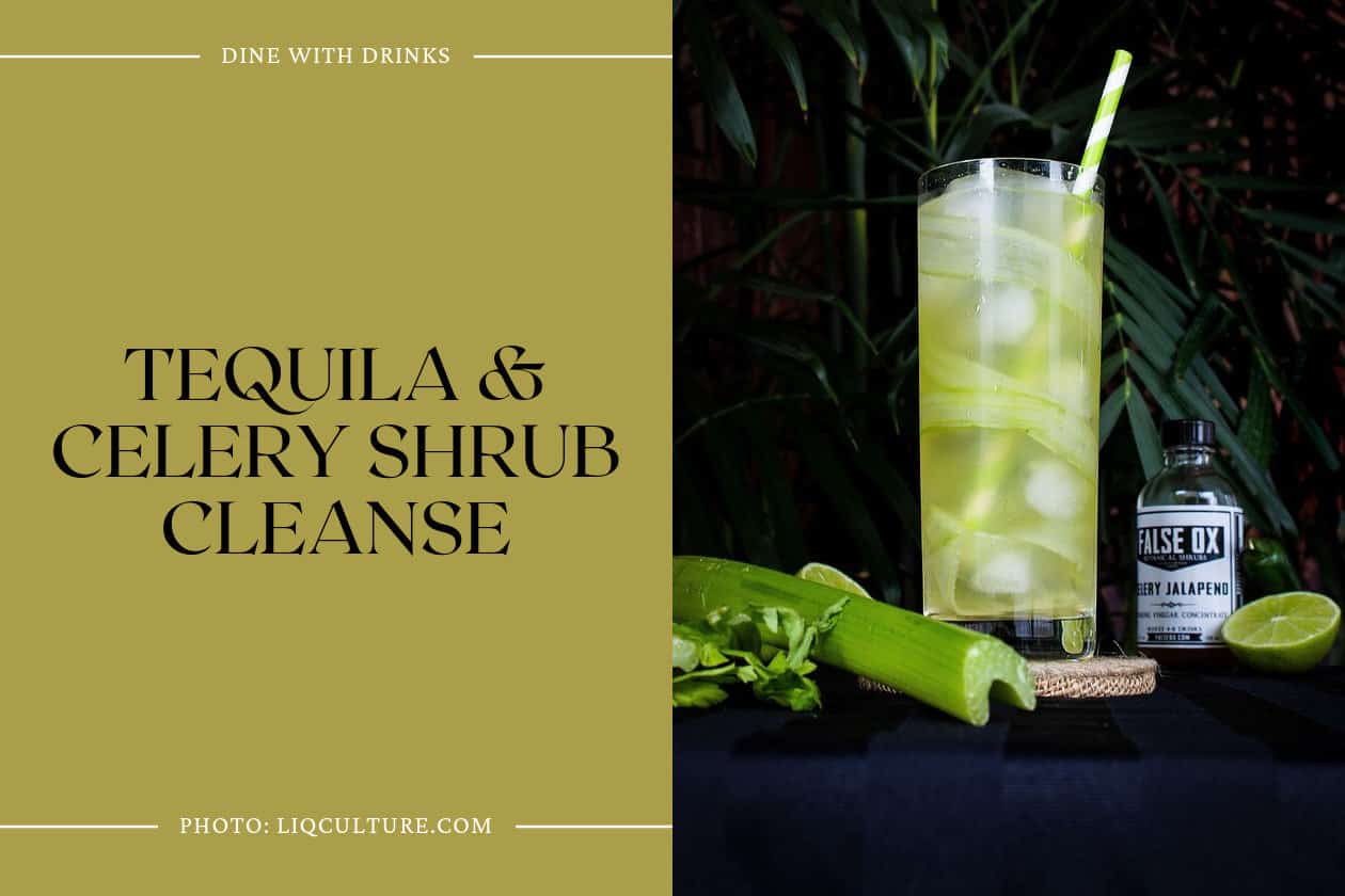 Tequila & Celery Shrub Cleanse