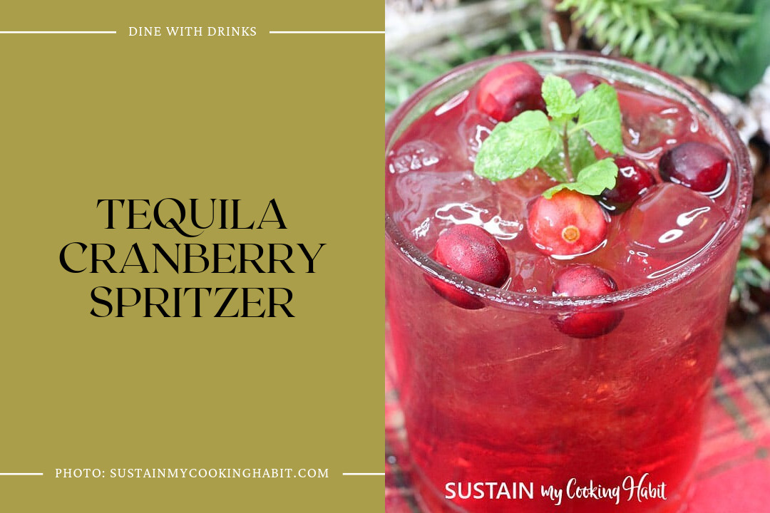 Tequila Cranberry Spritzer