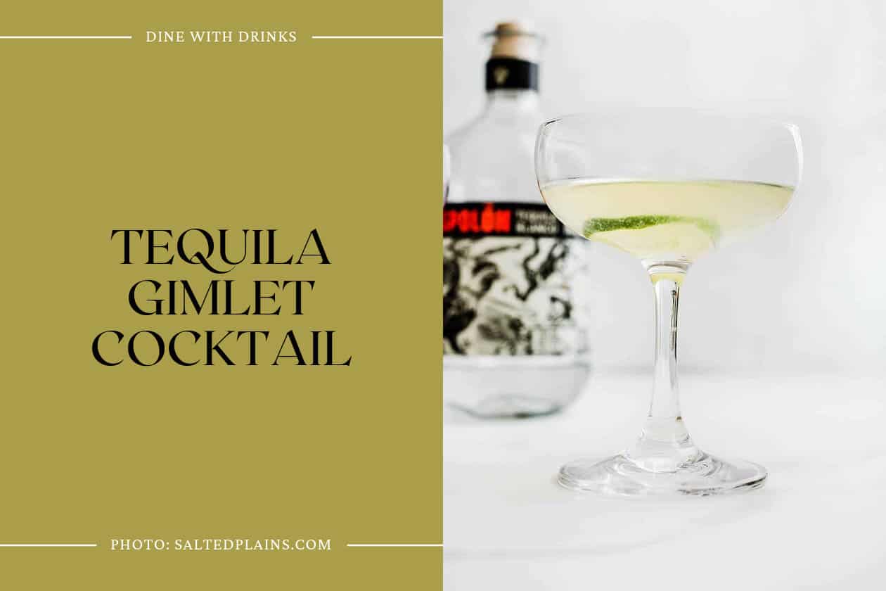 Tequila Gimlet Cocktail