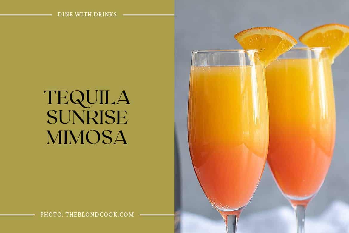 Tequila Sunrise Mimosa