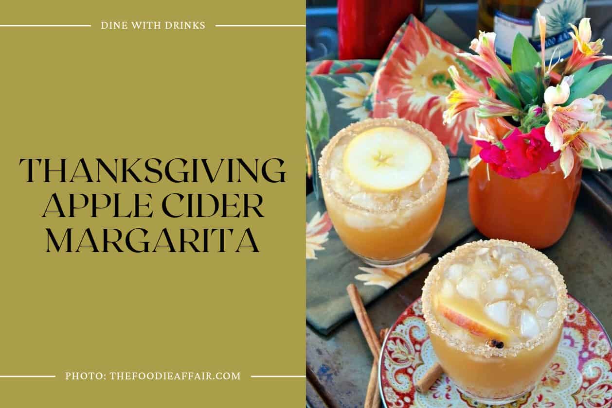 Thanksgiving Apple Cider Margarita