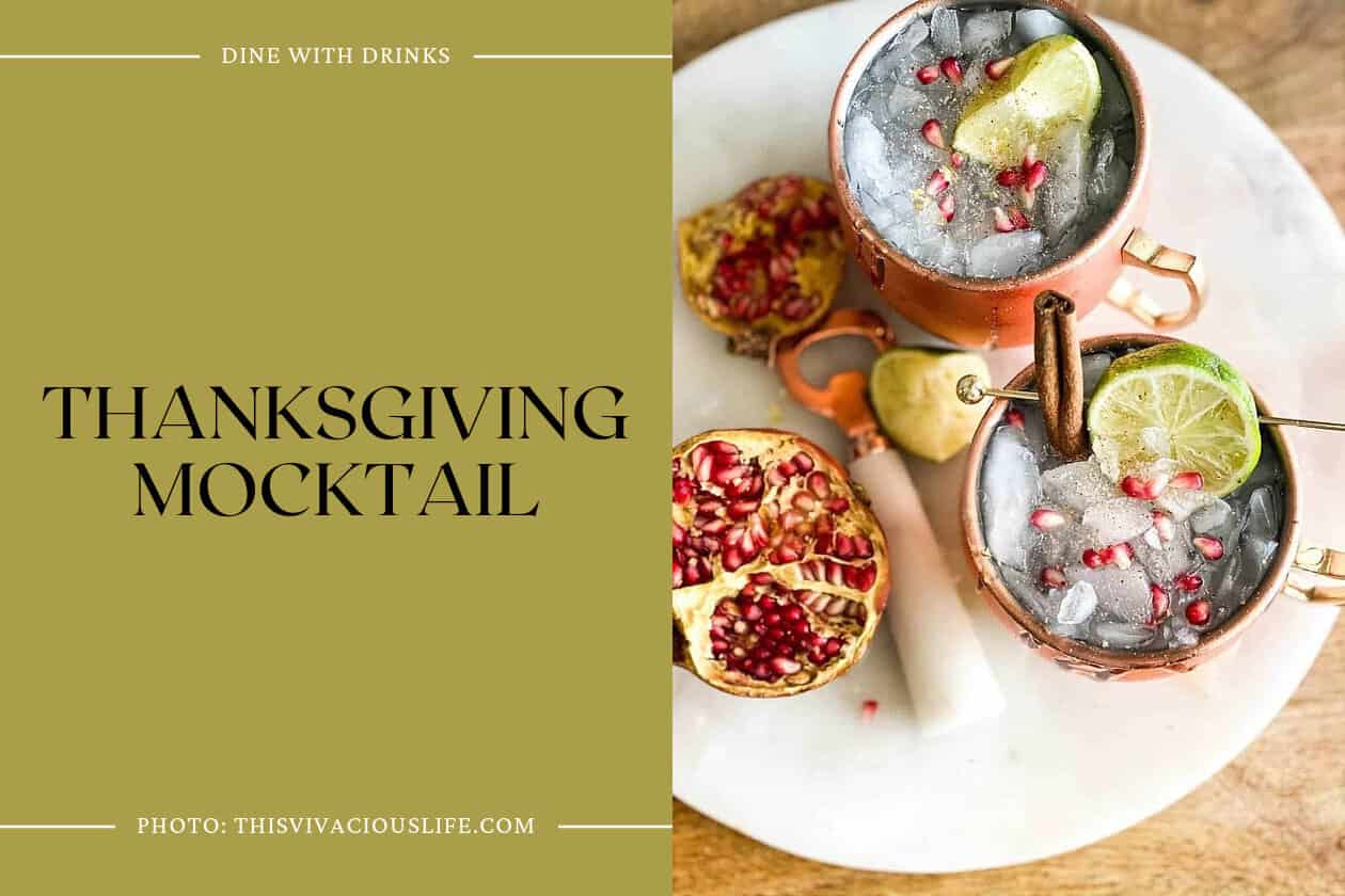 Thanksgiving Mocktail