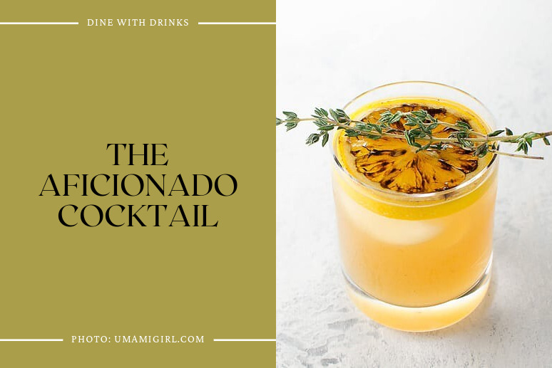 The Aficionado Cocktail