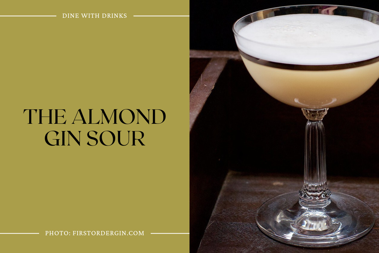 The Almond Gin Sour