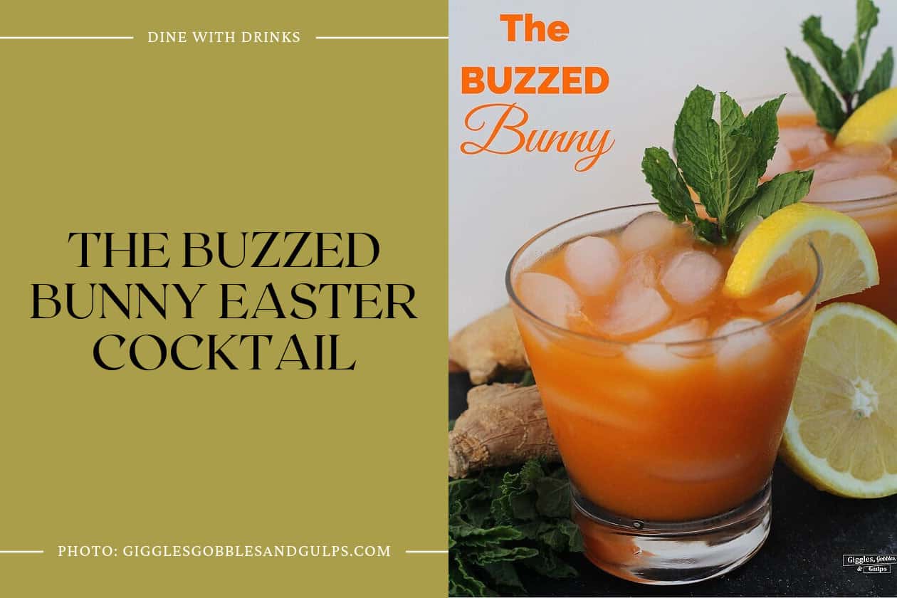 The Buzzed Bunny Easter Cocktail