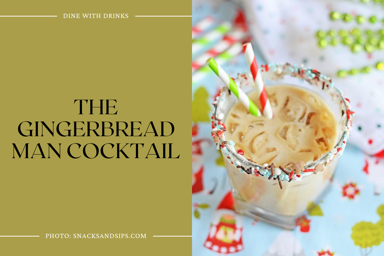 The Gingerbread Man Cocktail