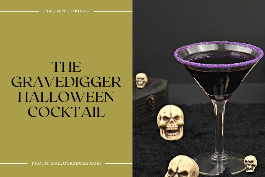 The Gravedigger Halloween Cocktail
