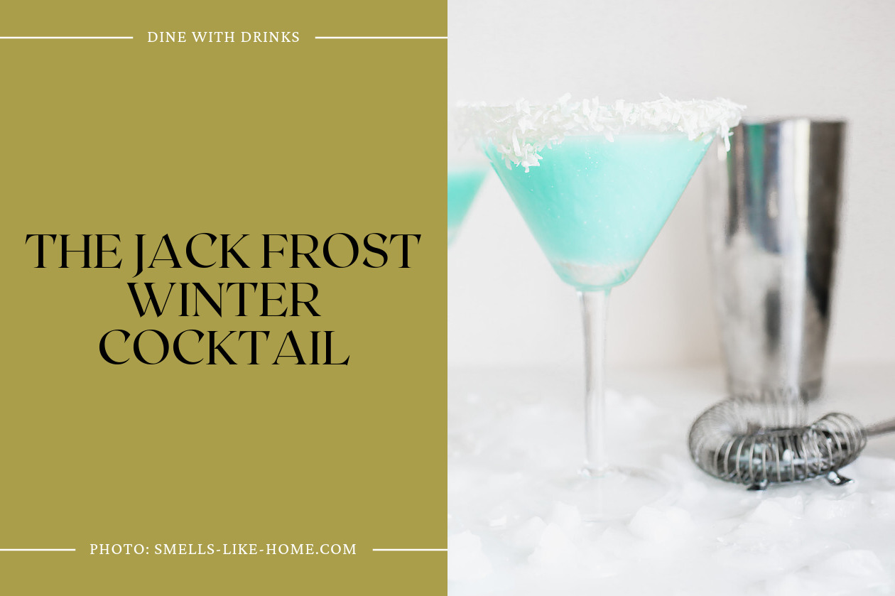 The Jack Frost Winter Cocktail