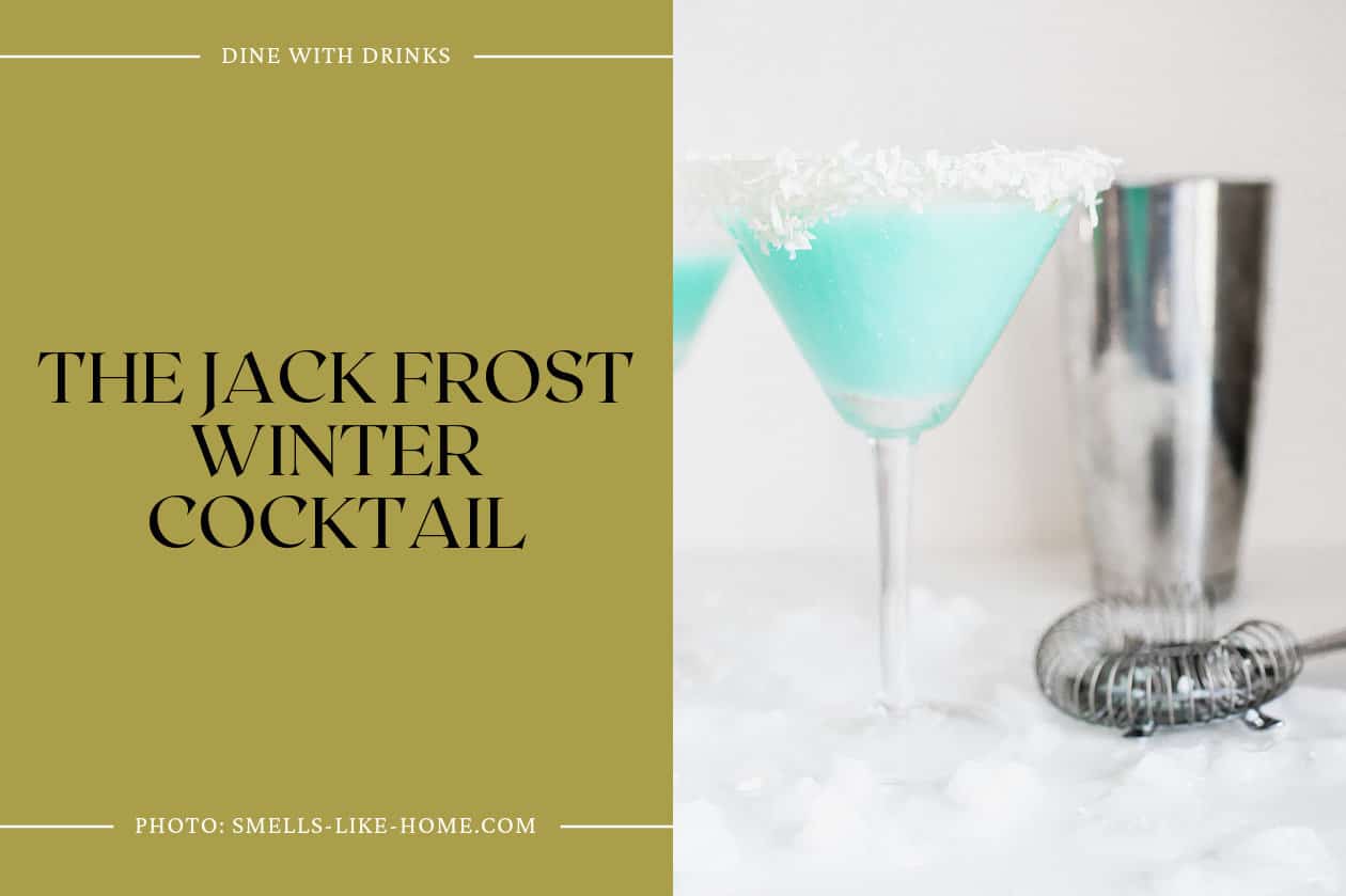 The Jack Frost Winter Cocktail