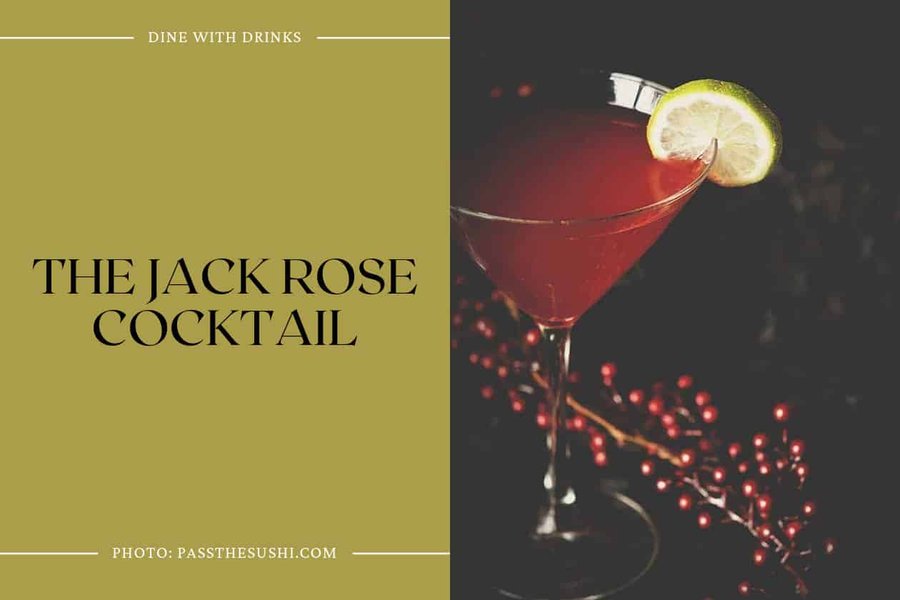 The Jack Rose Cocktail