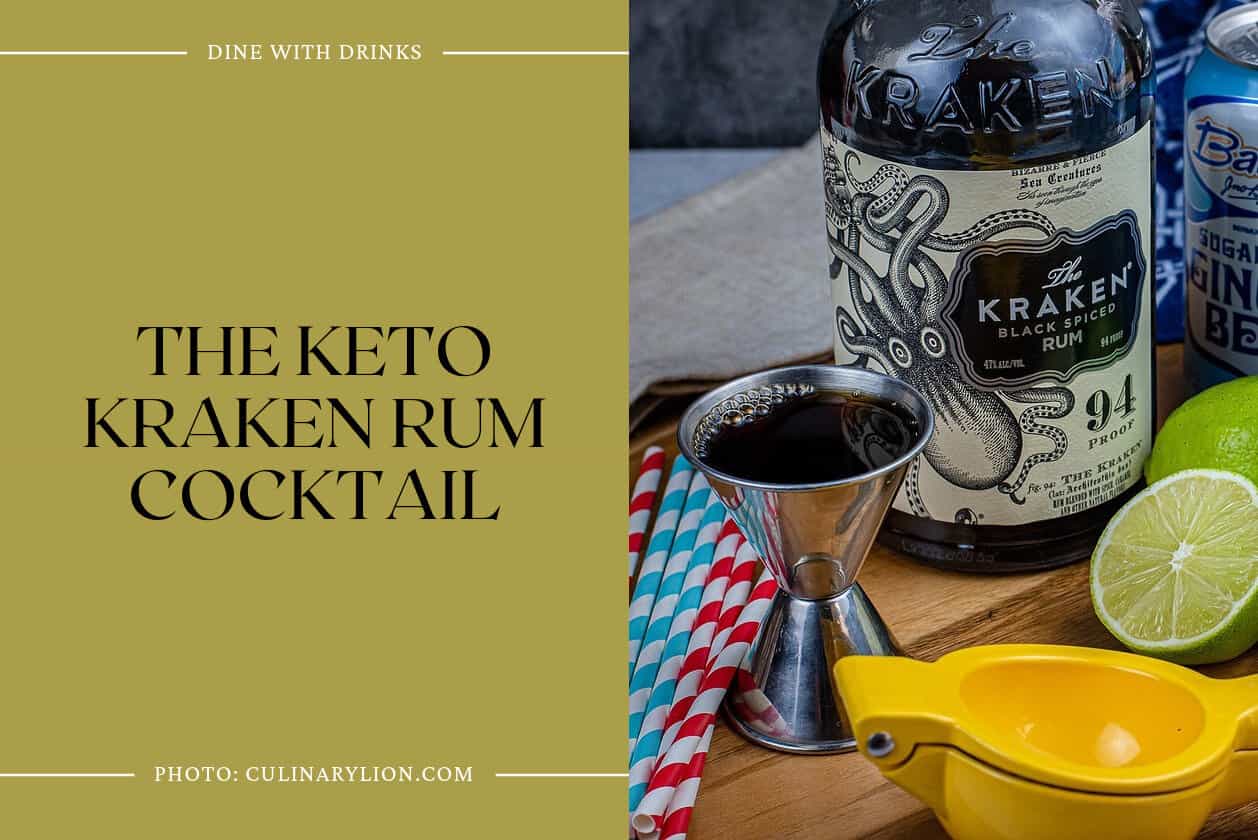 The Keto Kraken Rum Cocktail