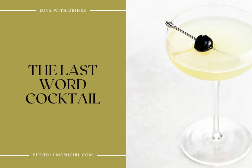 The Last Word Cocktail
