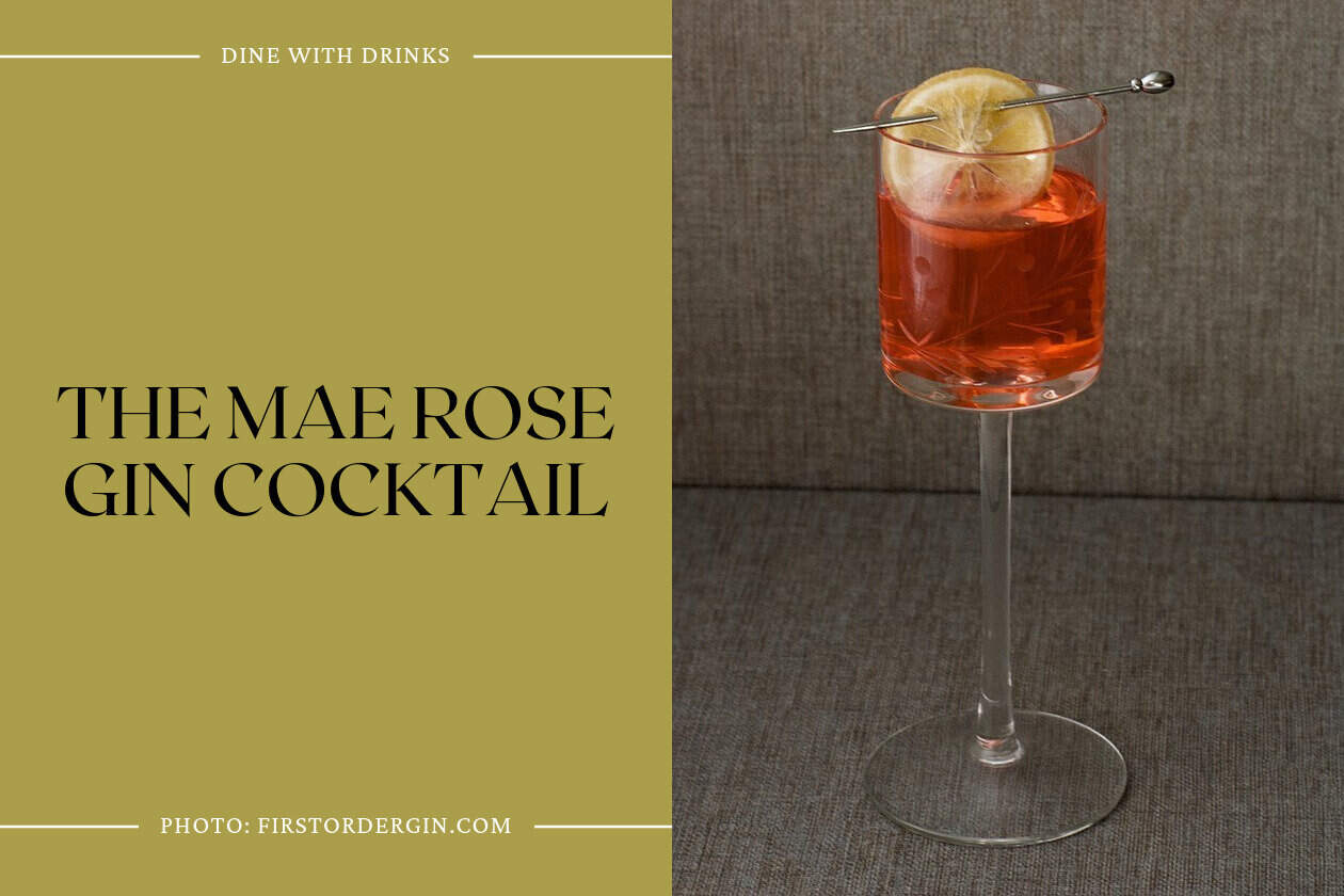 The Mae Rose Gin Cocktail