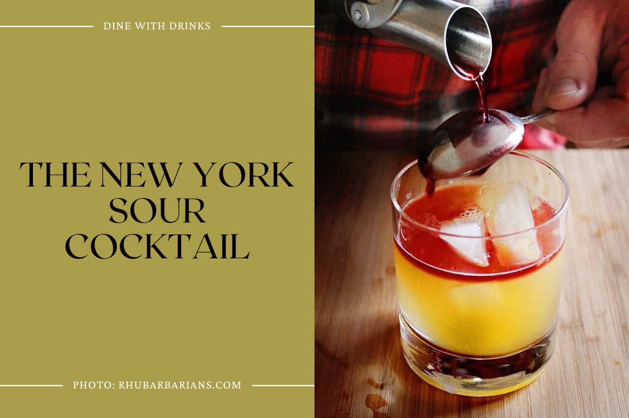 The New York Sour Cocktail