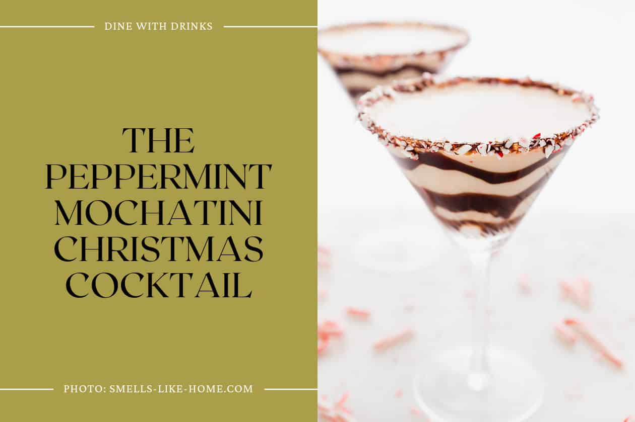 The Peppermint Mochatini Christmas Cocktail