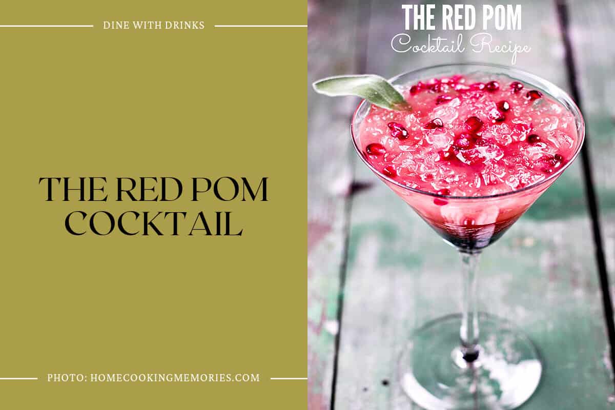 The Red Pom Cocktail