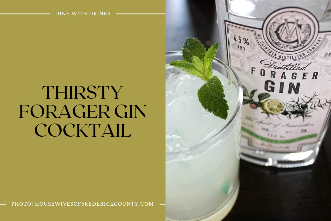 Thirsty Forager Gin Cocktail