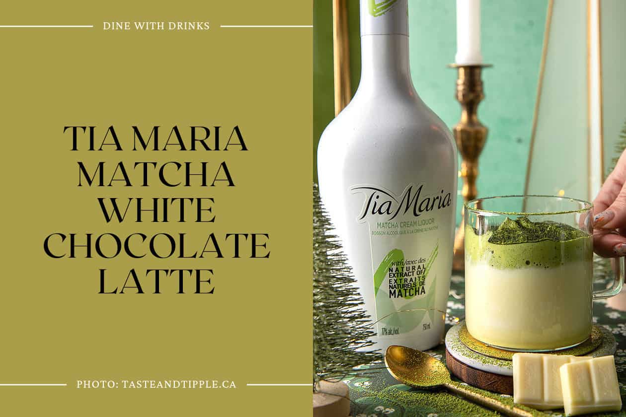 Tia Maria Matcha White Chocolate Latte