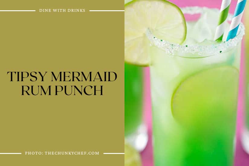 Tipsy Mermaid Rum Punch