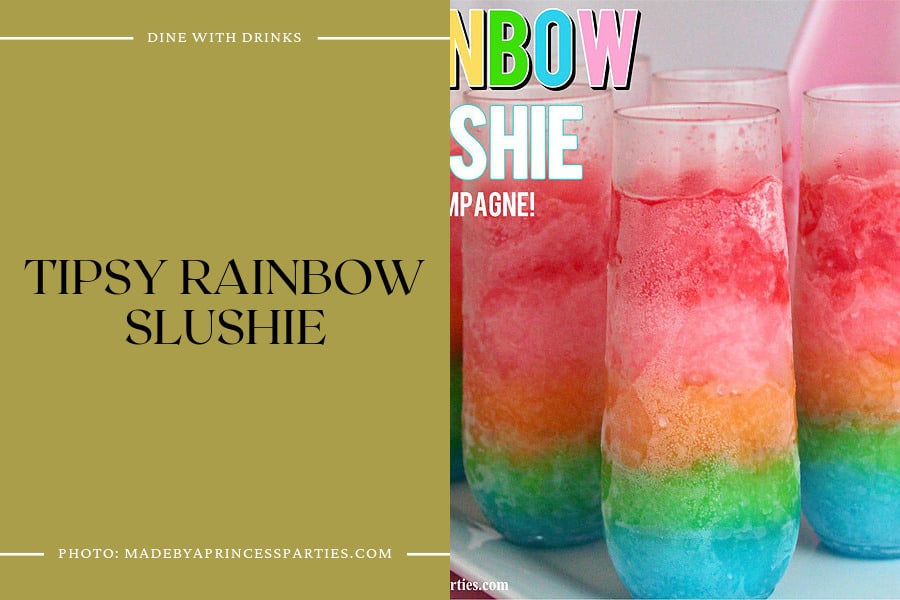 Tipsy Rainbow Slushie