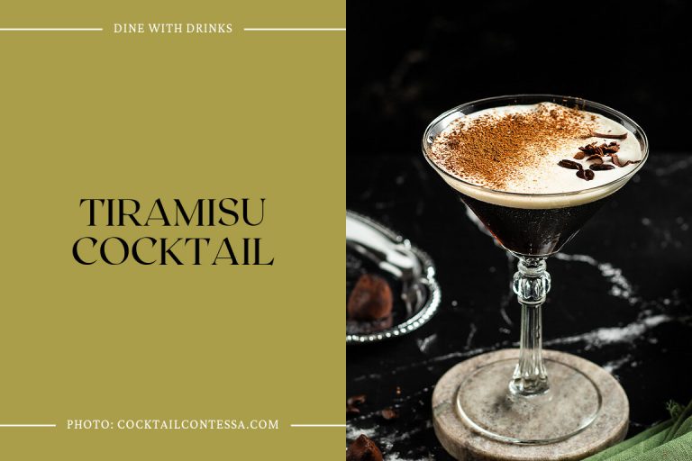 4 Tiramisu Liqueur Cocktails That'll Bring You Bliss DineWithDrinks