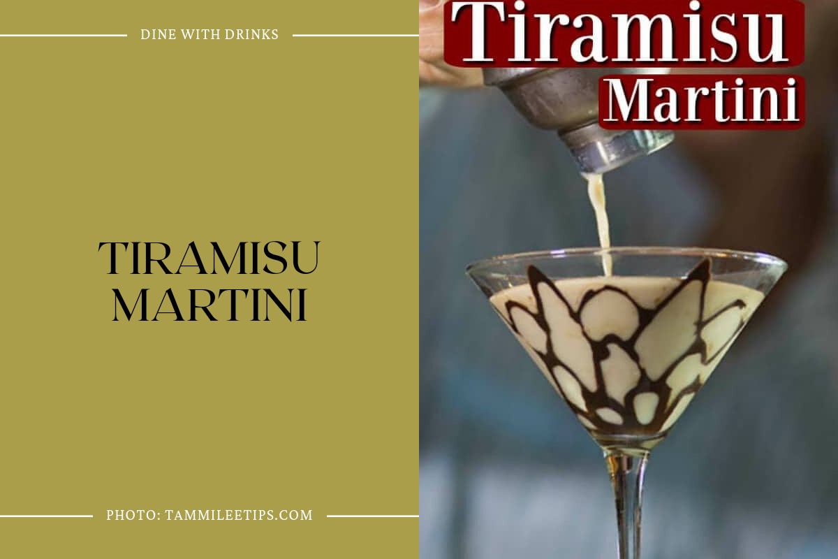 Tiramisu Martini