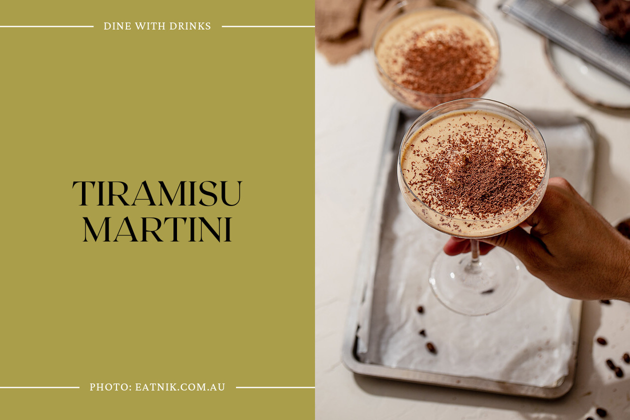 Tiramisu Martini