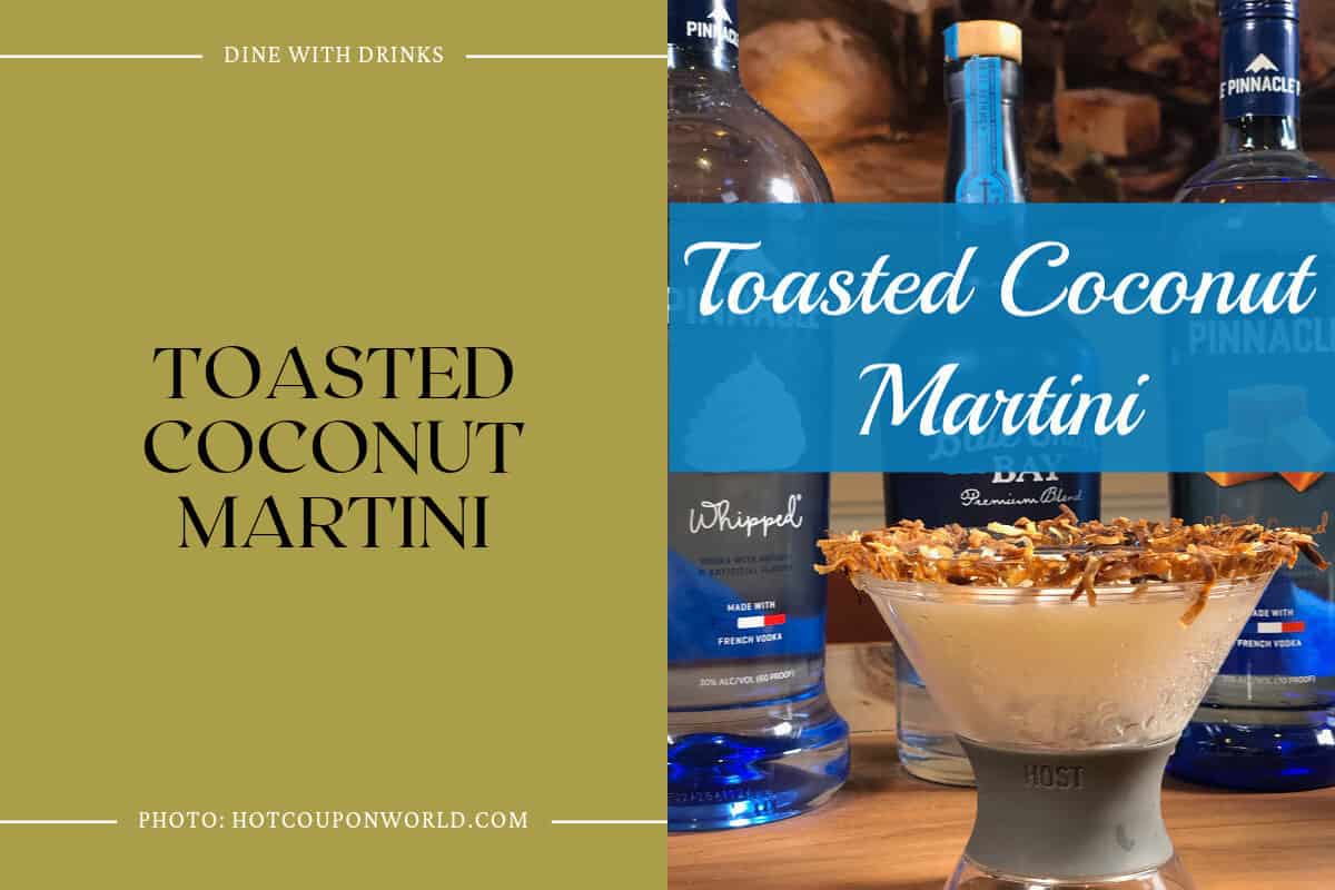 Toasted Coconut Martini