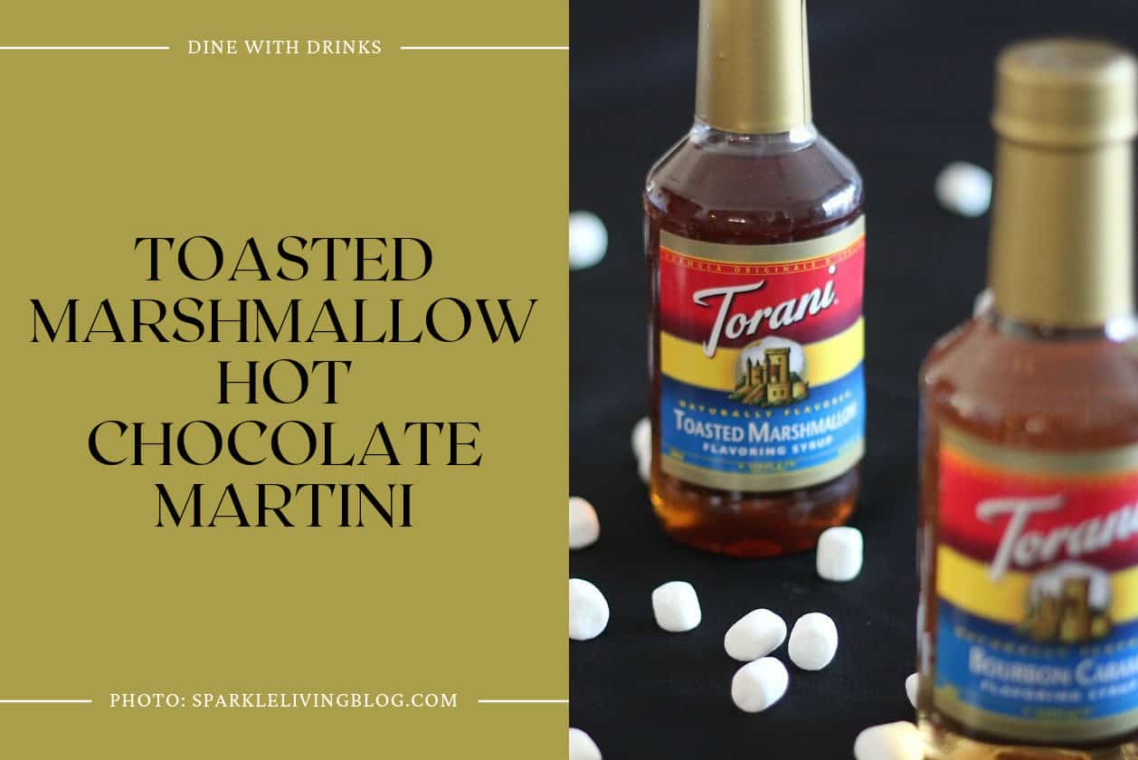 Toasted Marshmallow Hot Chocolate Martini