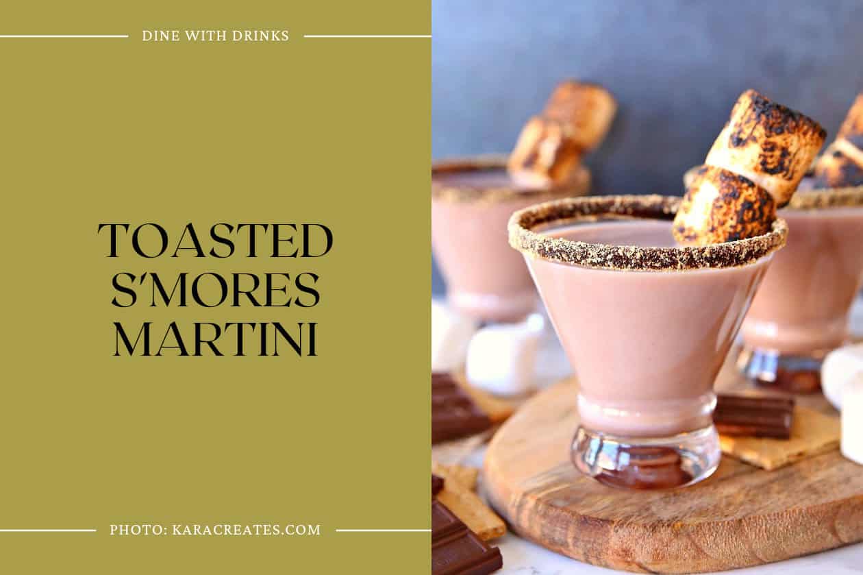 Toasted S'mores Martini