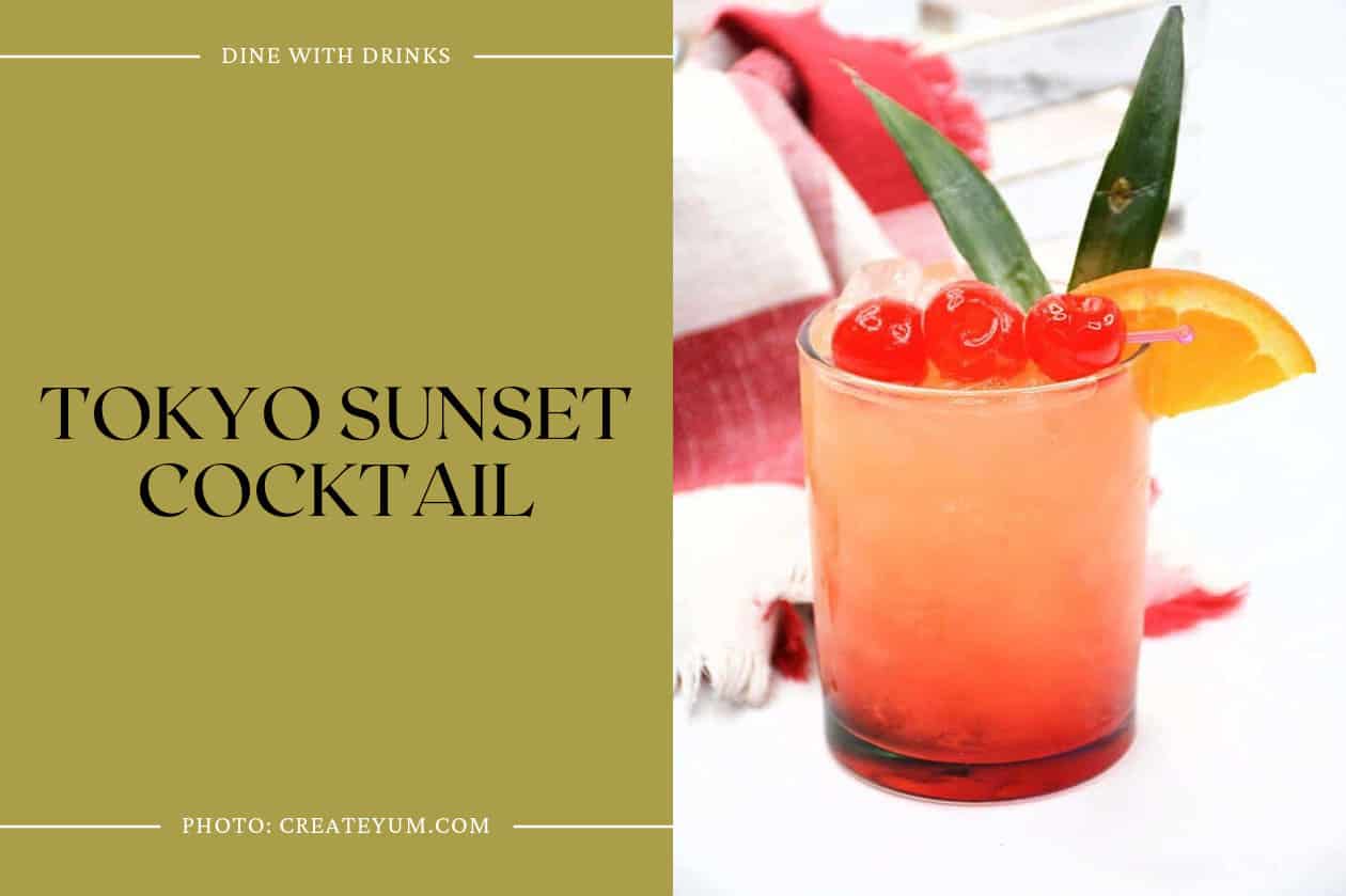 Tokyo Sunset Cocktail