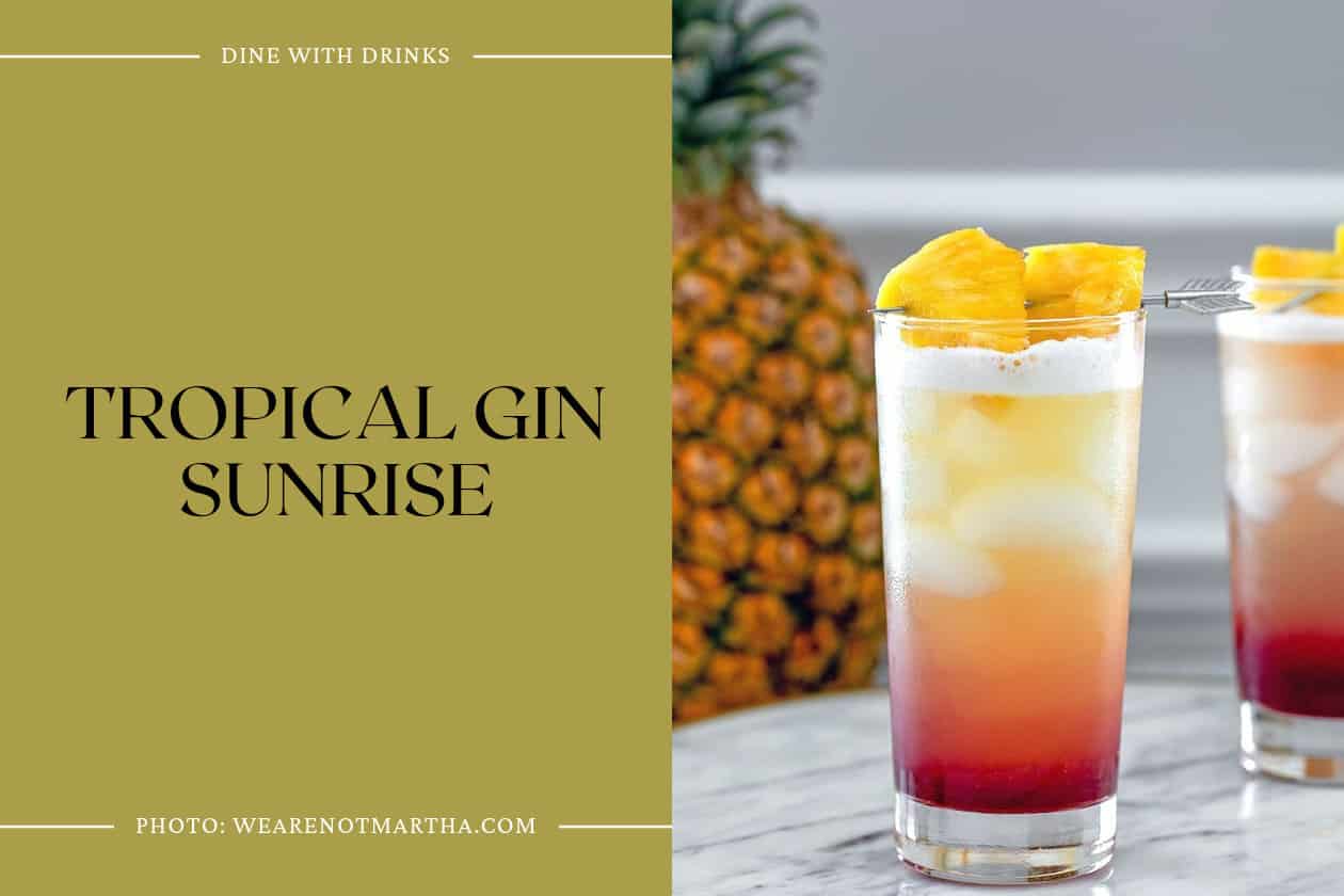 Tropical Gin Sunrise