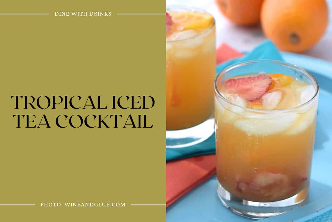 Tropical Iced Tea Cocktail