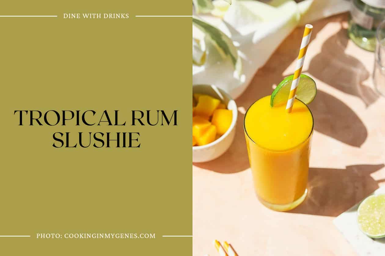 Tropical Rum Slushie