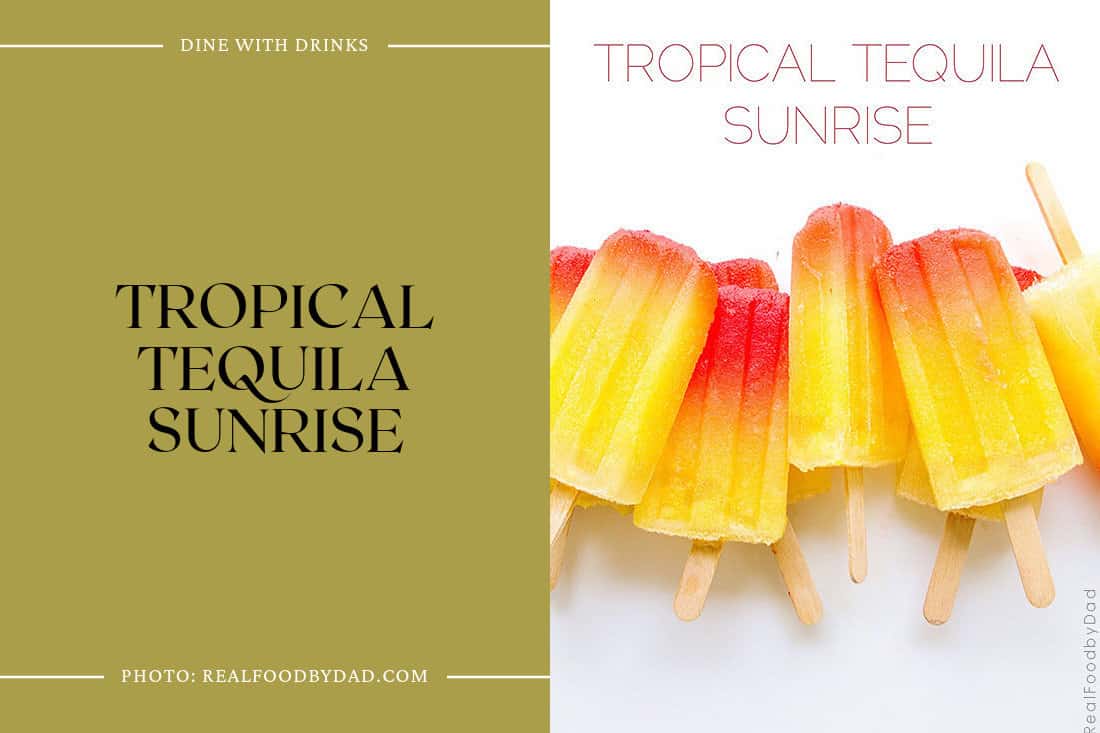 Tropical Tequila Sunrise