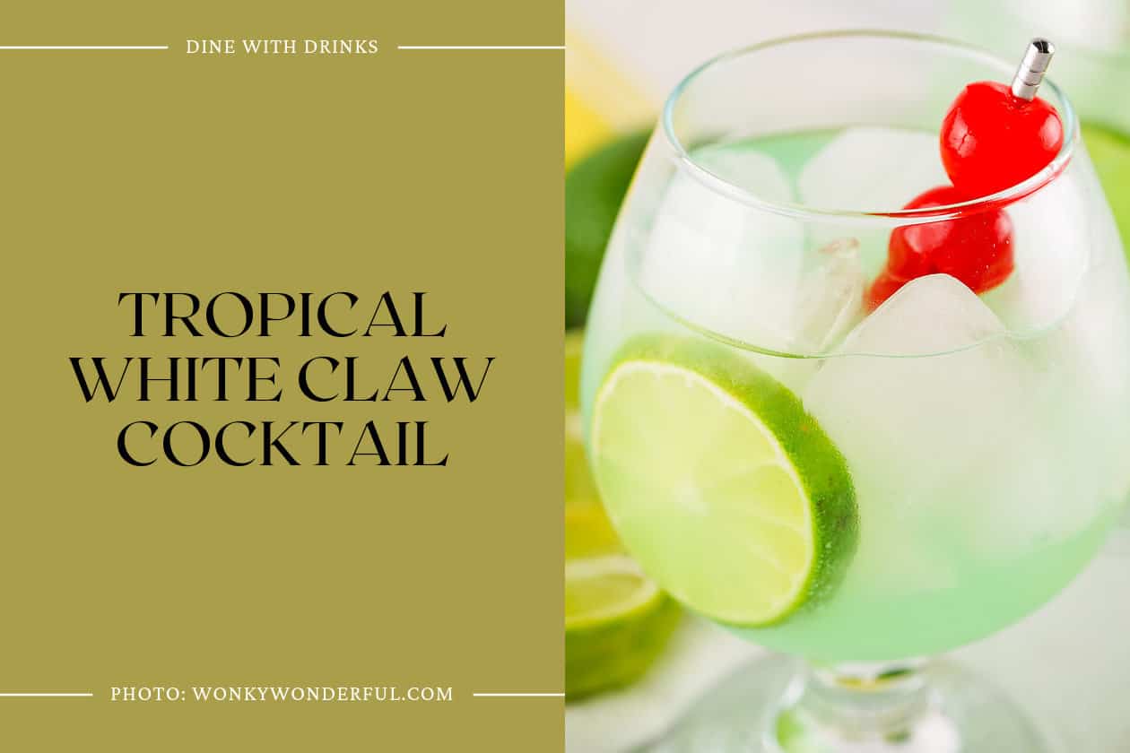 Tropical White Claw Cocktail
