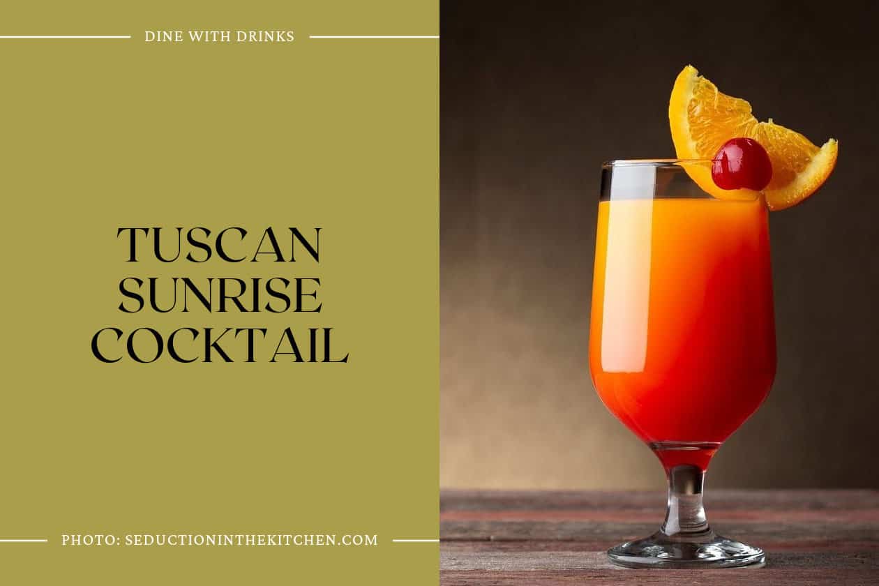 Tuscan Sunrise Cocktail