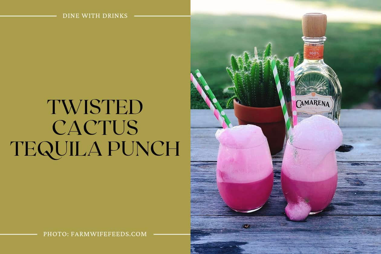 Twisted Cactus Tequila Punch