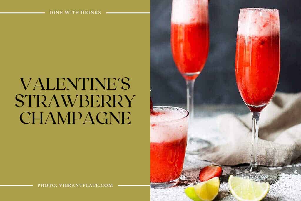 Valentine's Strawberry Champagne