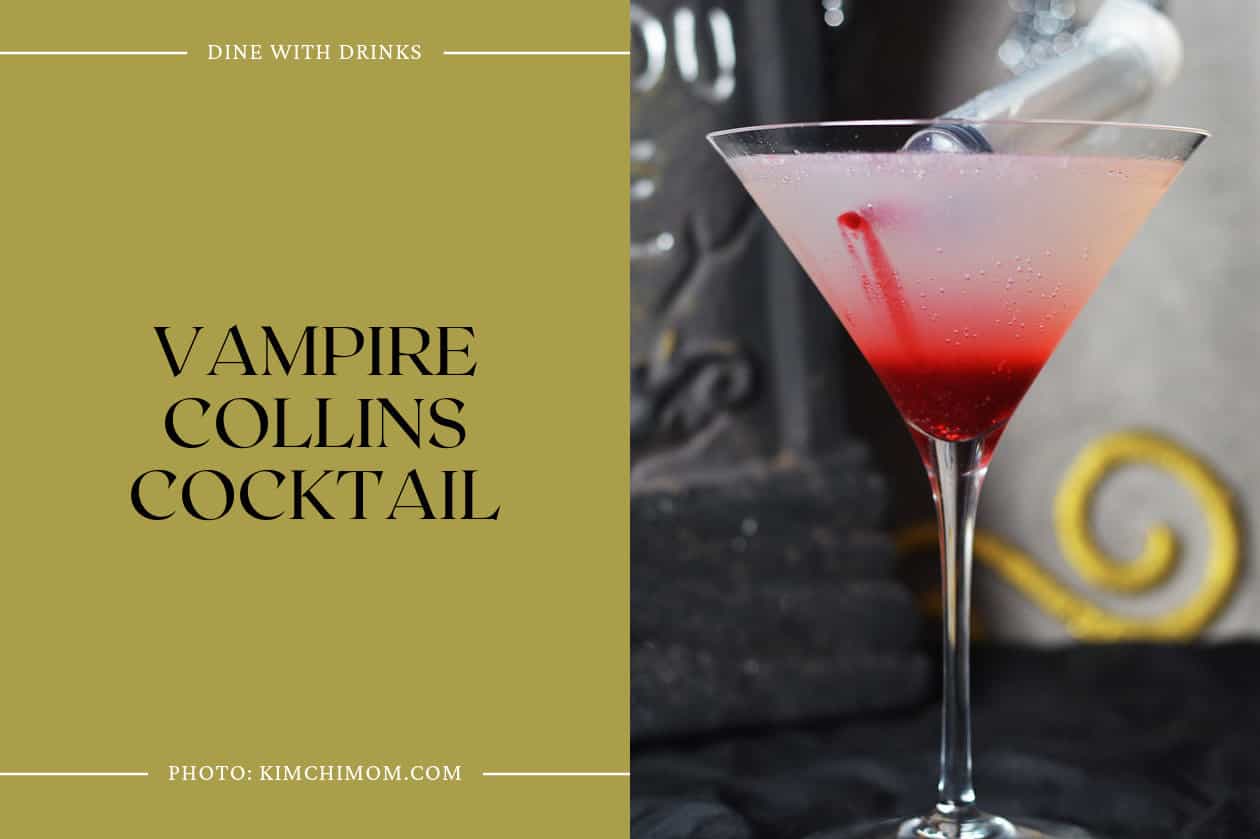 Vampire Collins Cocktail