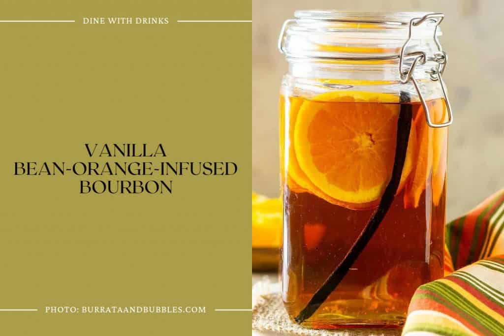 20 Infused Bourbon Cocktails To Sip And Savor All Night Long Vanilla Bean Orange Infused Bourbon 1024x683