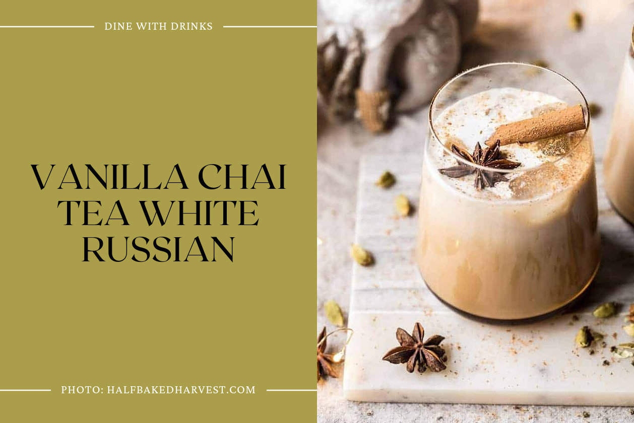 Vanilla Chai Tea White Russian