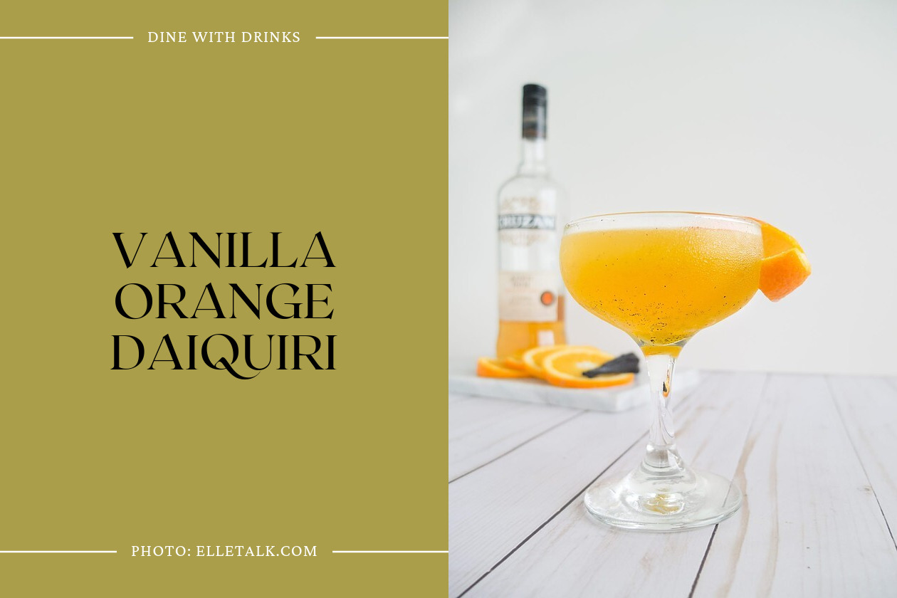 Vanilla Orange Daiquiri